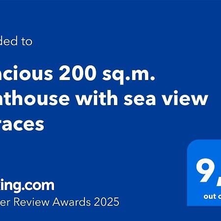 Spacious 200 Sq.M. Penthouse With Sea View Terraces ตอร์เรโมลิโนส ภายนอก รูปภาพ