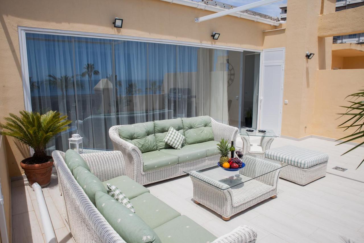 Spacious 200 Sq.M. Penthouse With Sea View Terraces ตอร์เรโมลิโนส ภายนอก รูปภาพ