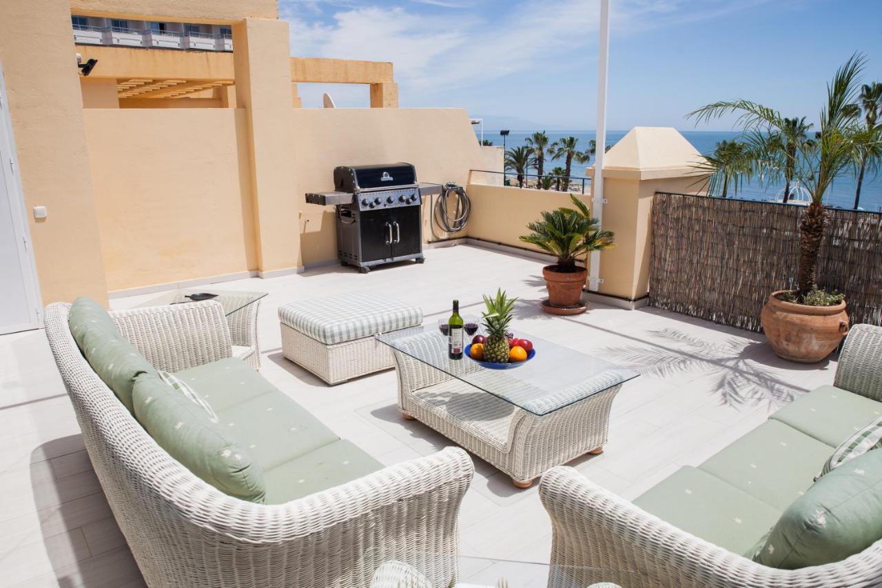 Spacious 200 Sq.M. Penthouse With Sea View Terraces ตอร์เรโมลิโนส ภายนอก รูปภาพ